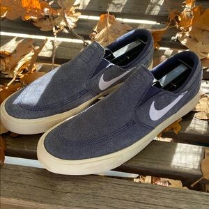 navy nike Janowski Slip-On